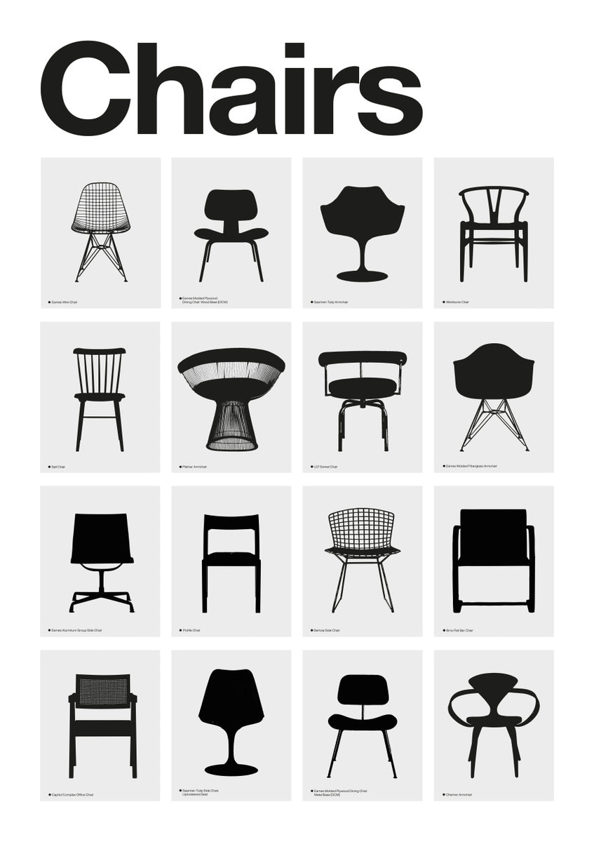 Quadro Iconic Chair Collection