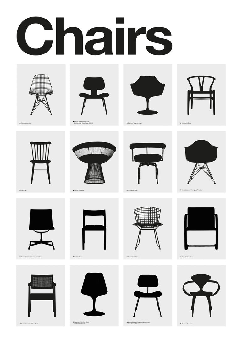 Quadro Iconic Chair Collection