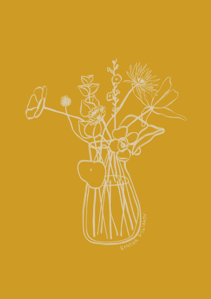 Quadro In Bloom Yellow