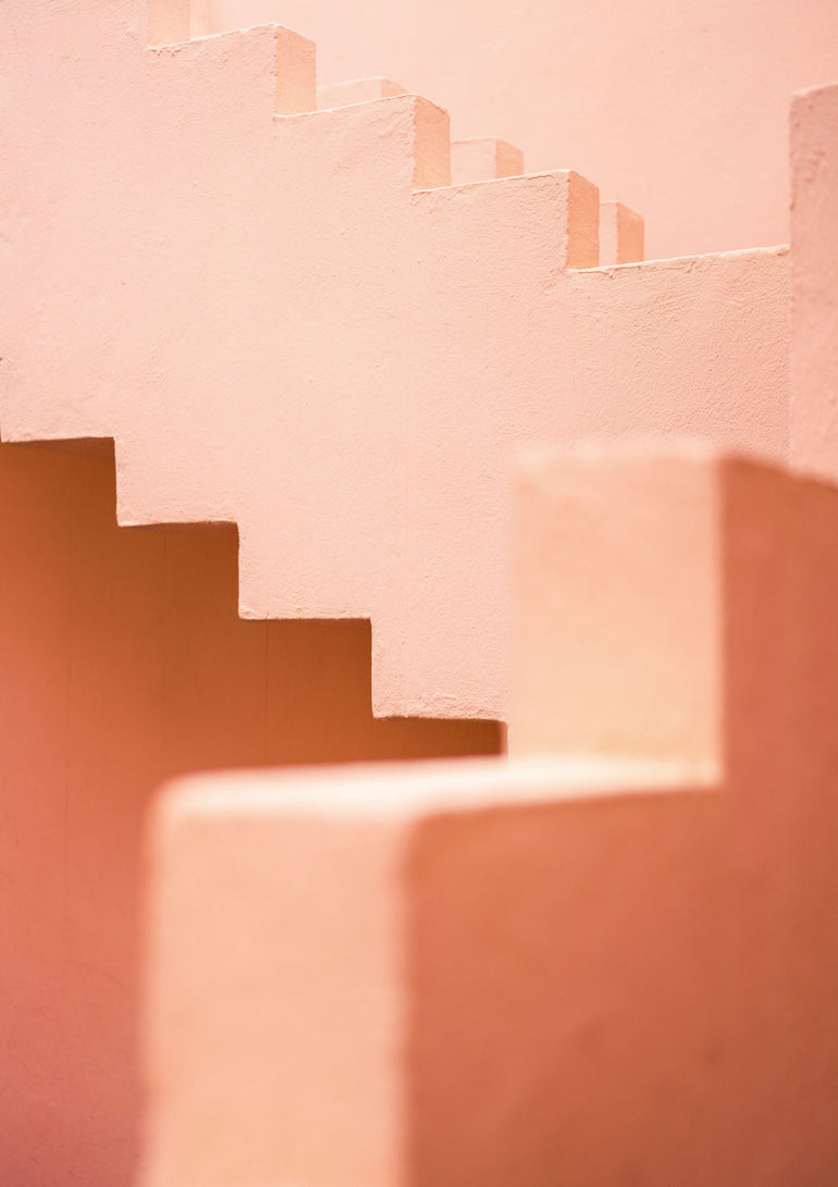 Quadro La Muralla Roja Pink