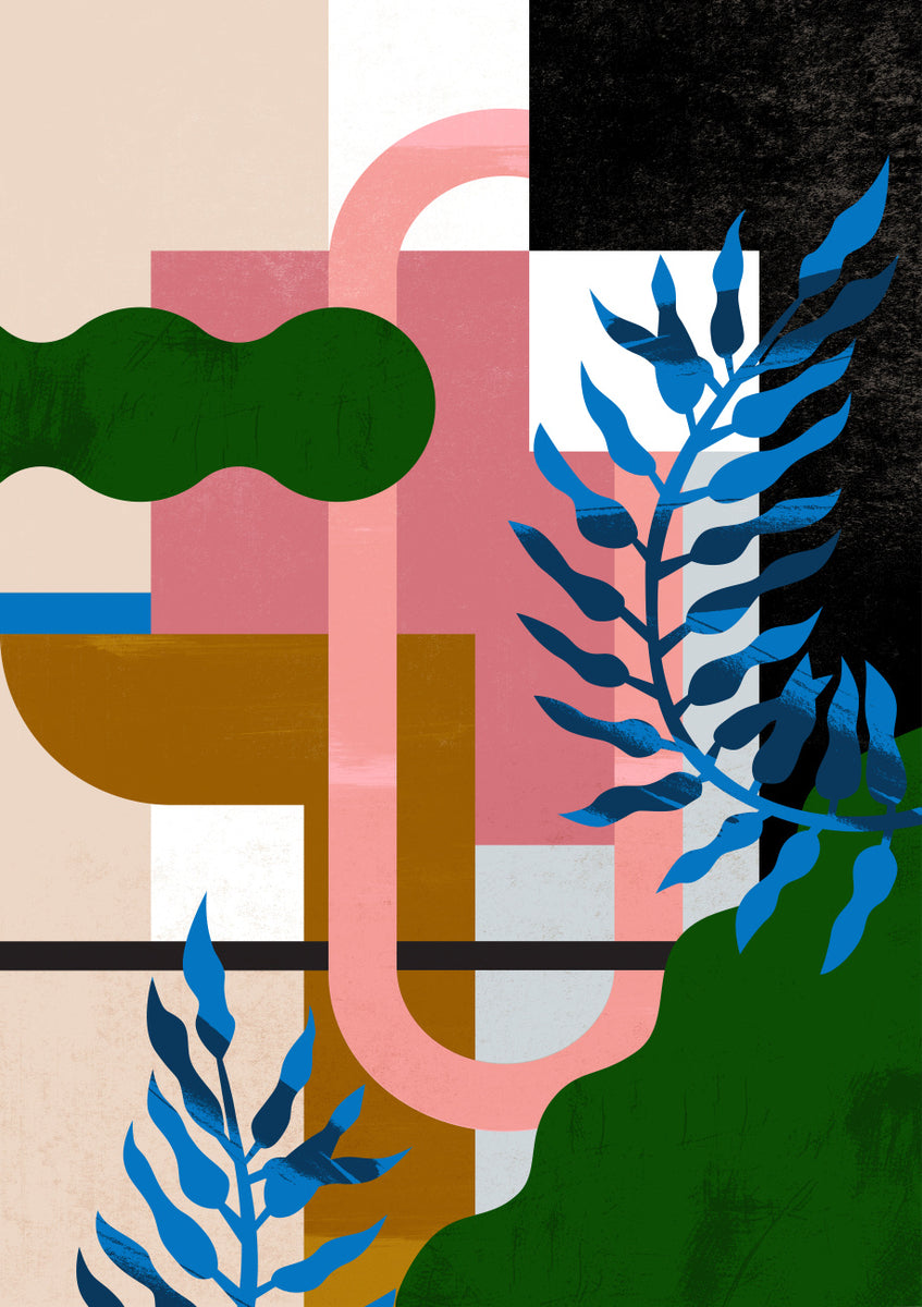 Quadro Leather Fern