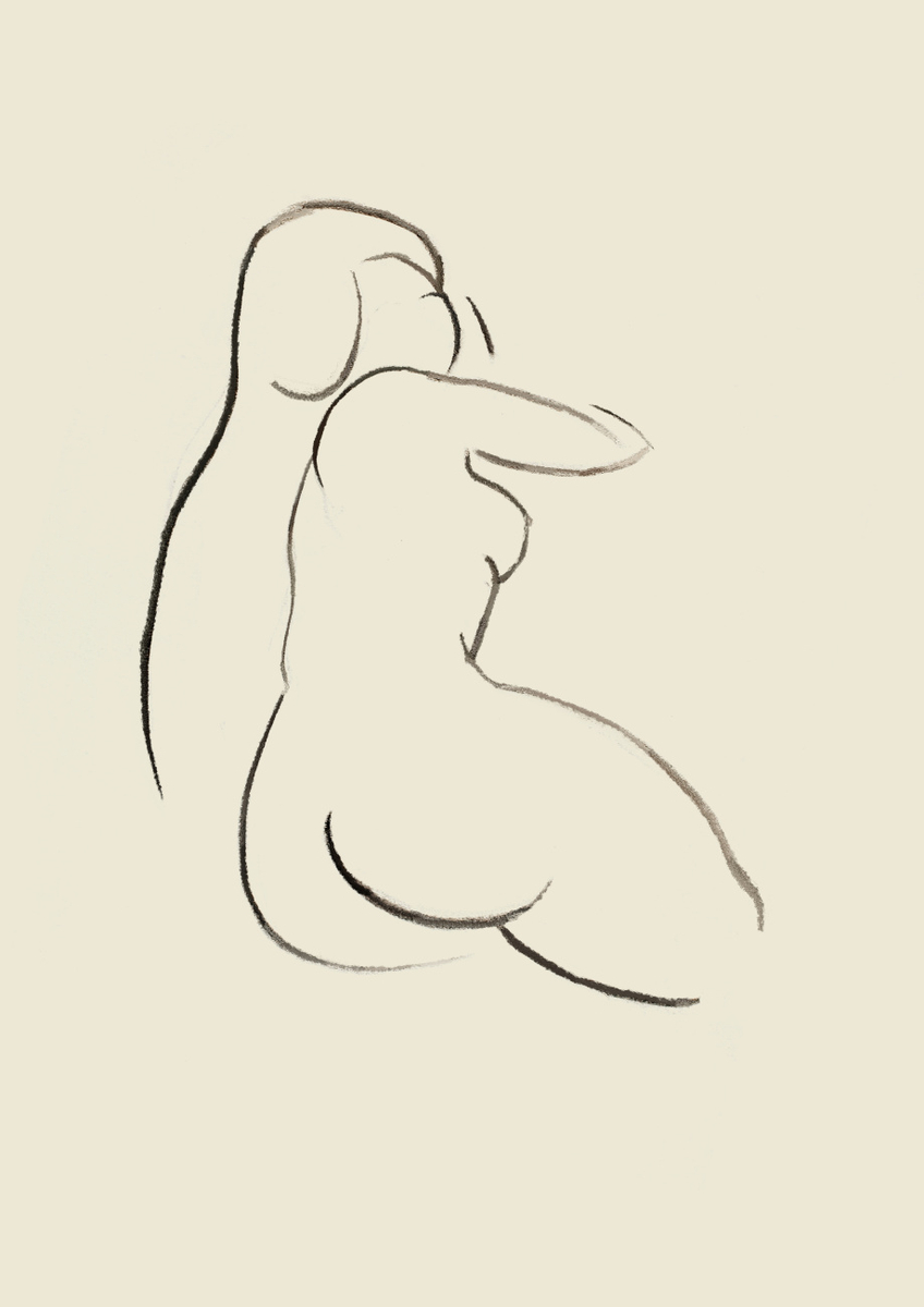 Quadro Life Drawing no 1