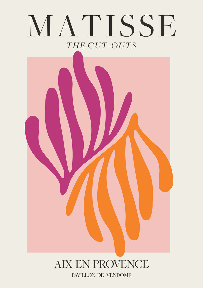 Quadro Matisse Cut Out's Series II