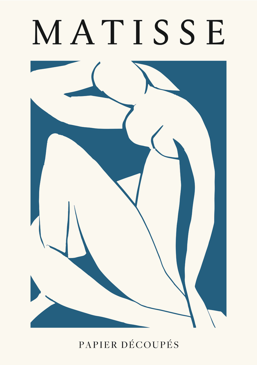 Quadro Matisse Papier Decoupes I