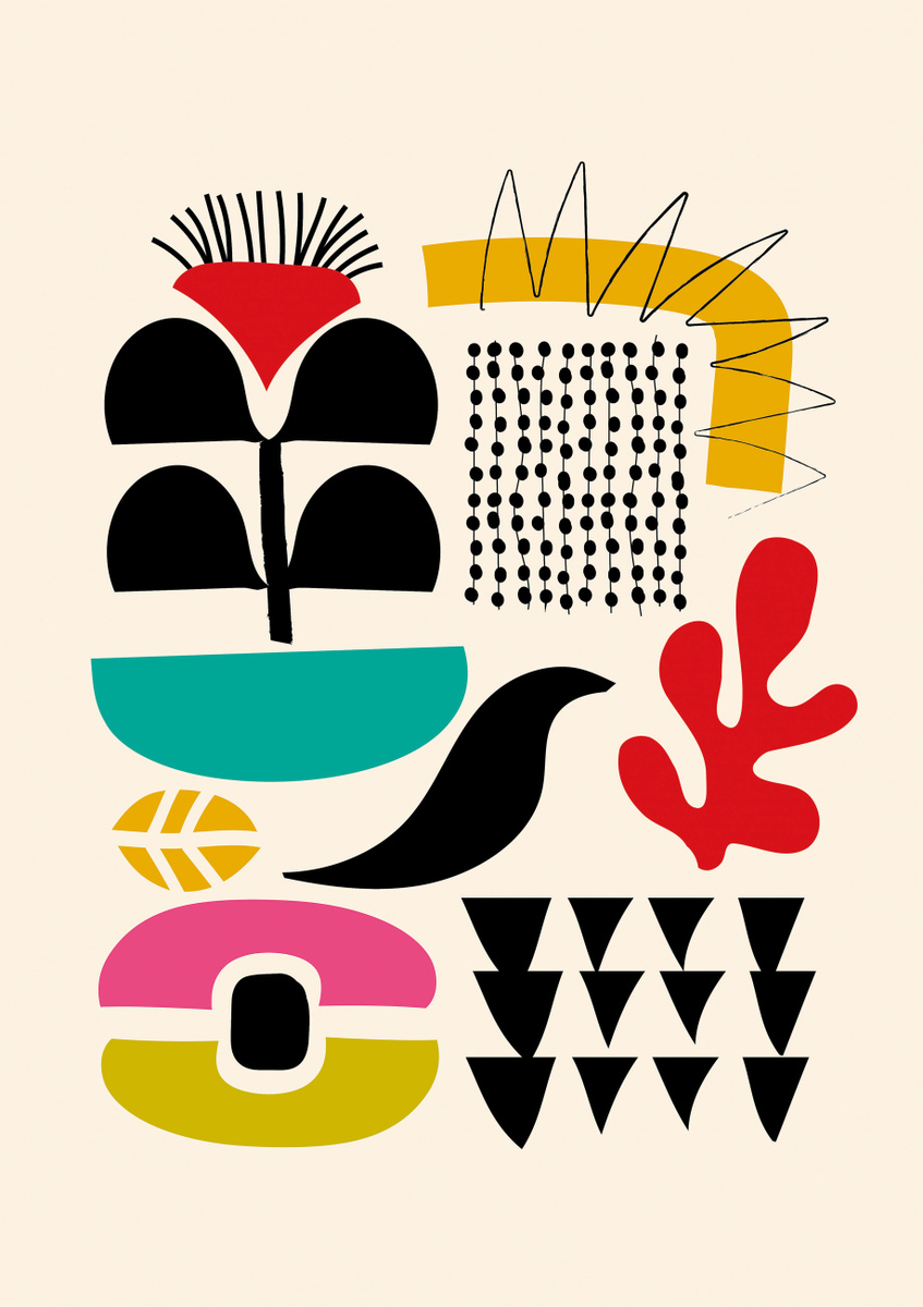 Quadro Mid Century