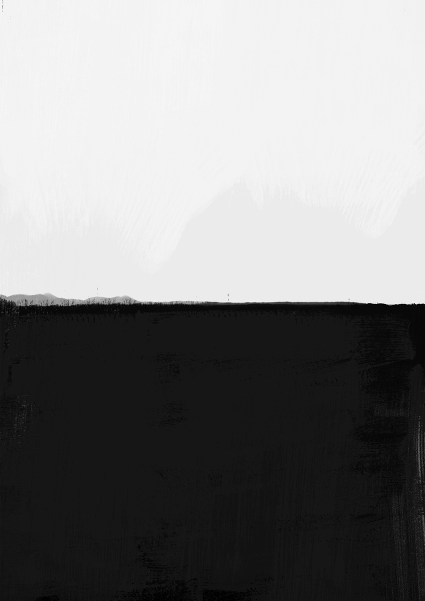 Quadro Minimal Paint Horizon