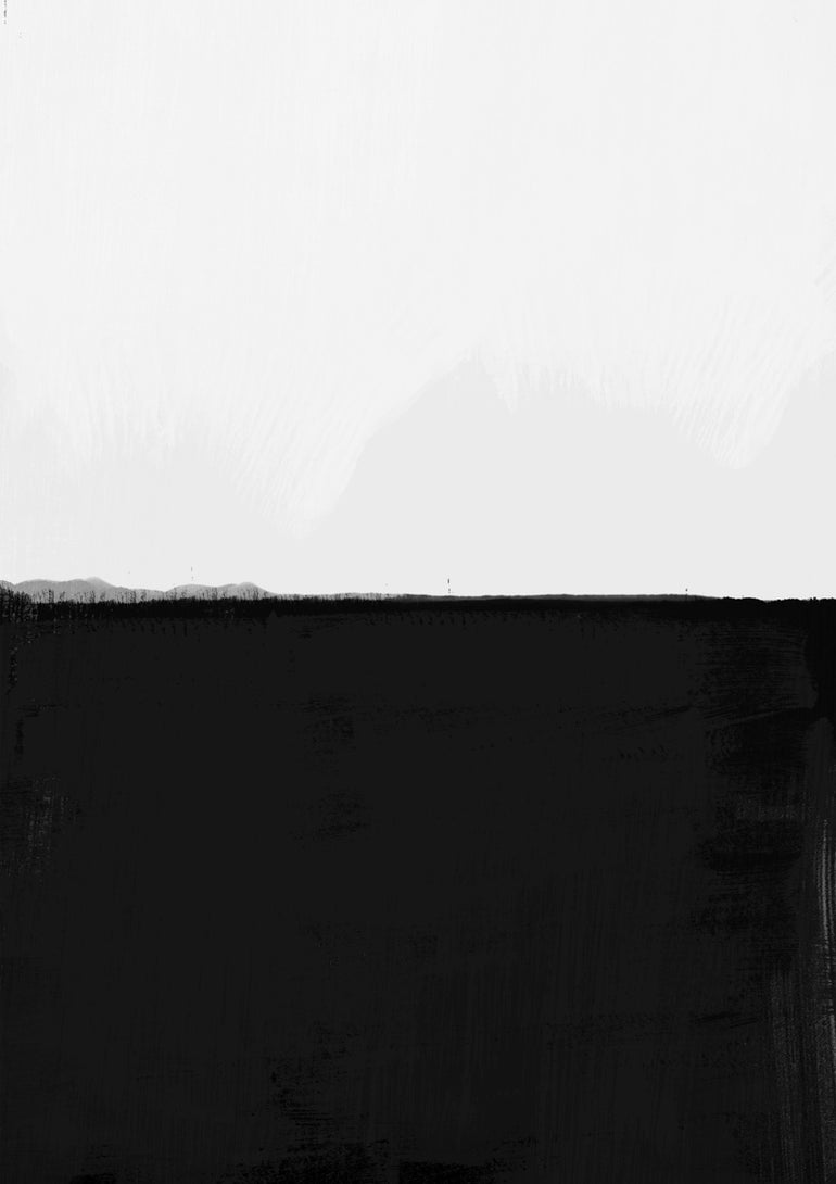 Quadro Minimal Paint Horizon