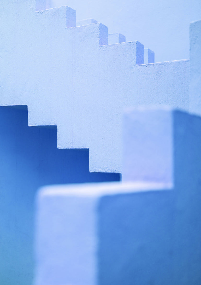 Quadro Muralla Roja in Blue