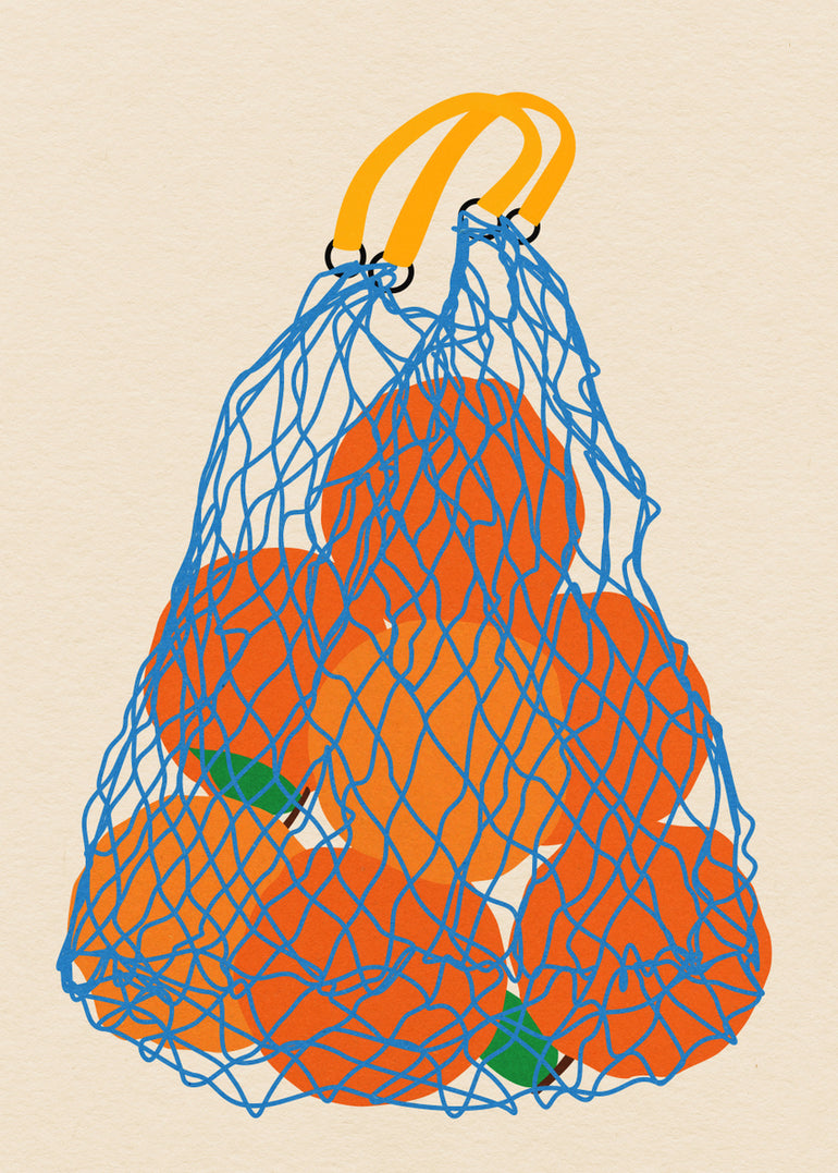 Quadro Oranges in a Net Bag Update 24
