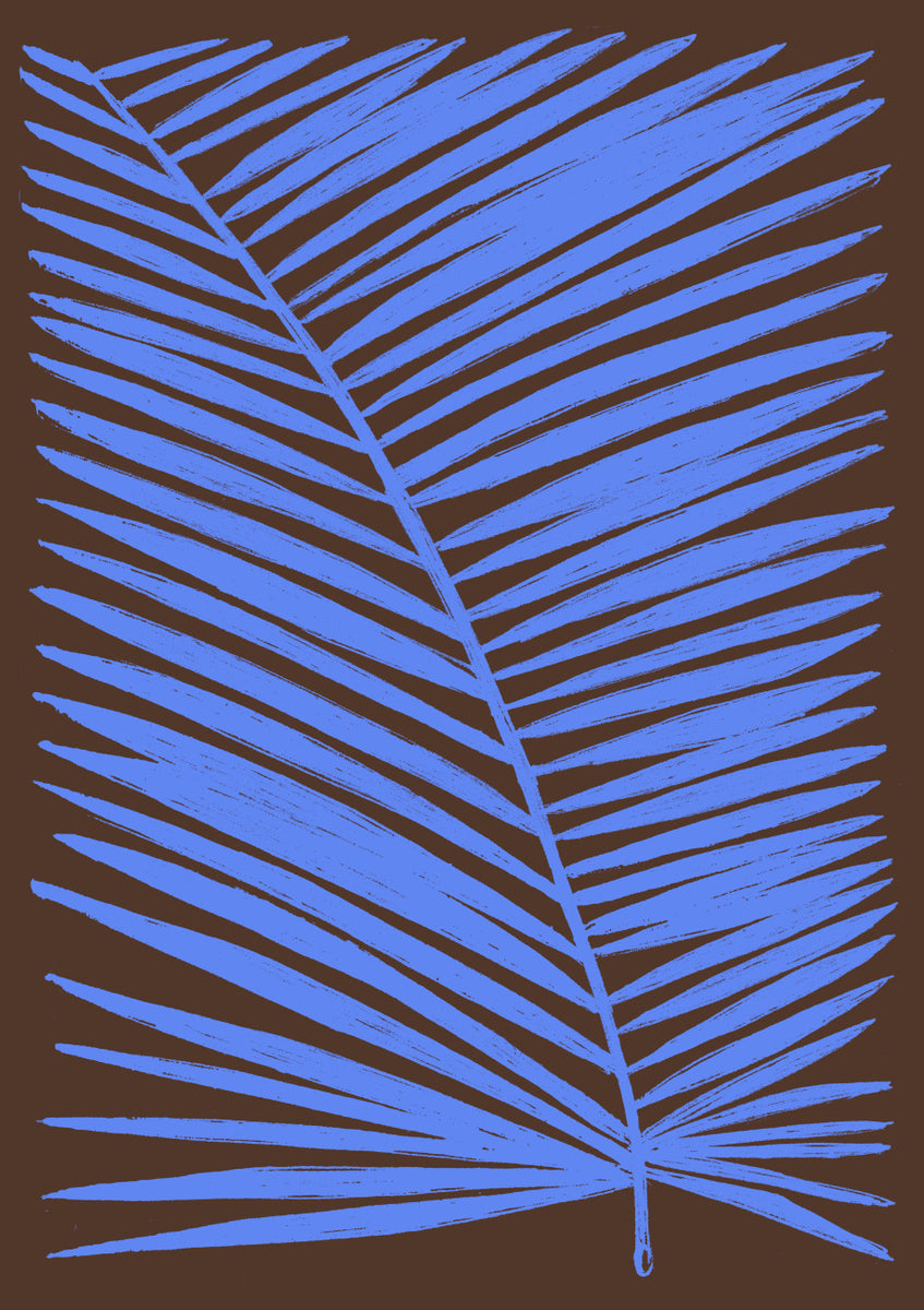 Quadro Palmeira Azul