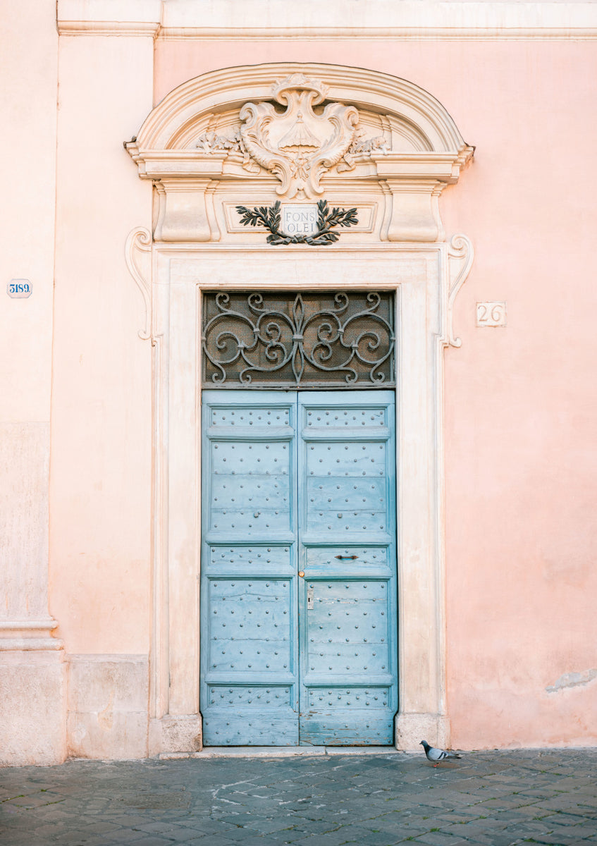 Quadro Pastel Trastevere Rome Italy Travel Photography