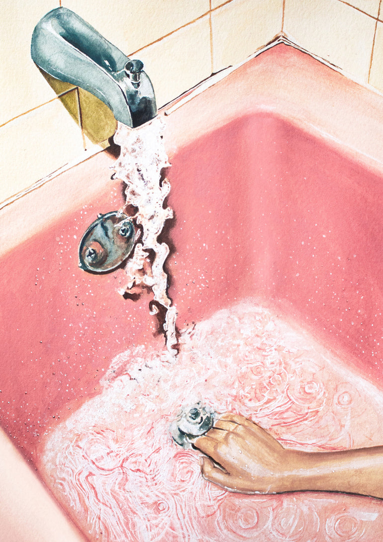 Quadro Pink Bath