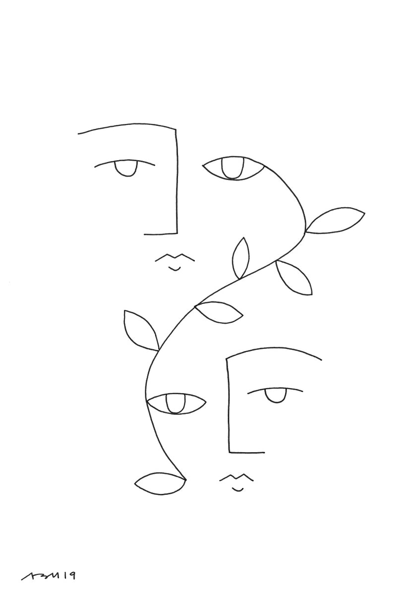Quadro Planta do Amor