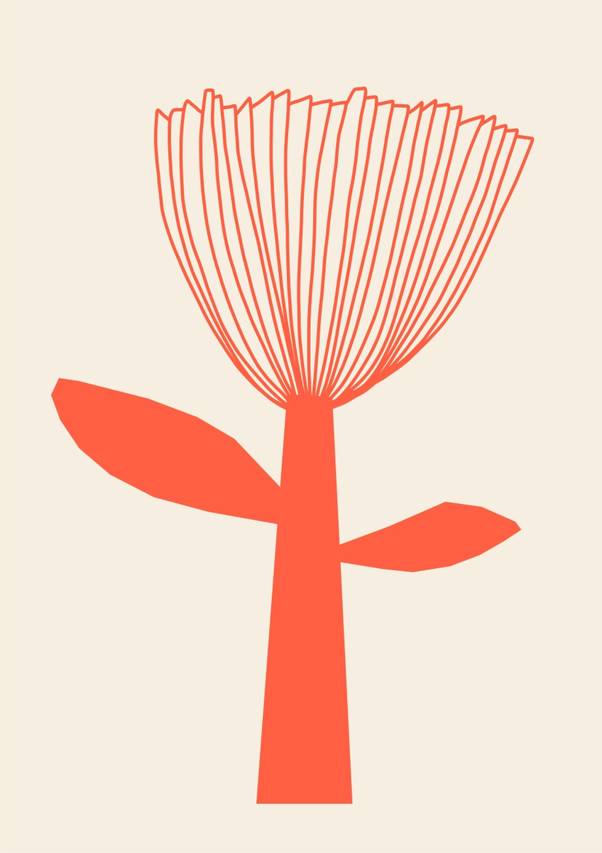 Quadro Poppy Red Flower