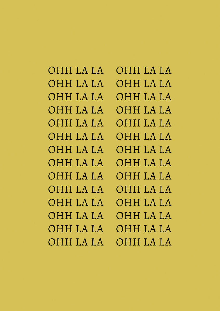 Quadro Ooh La La