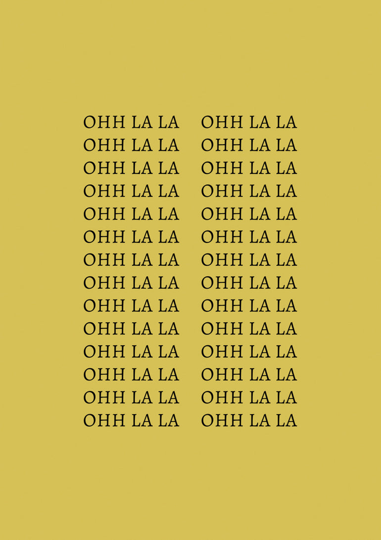 Quadro Ooh La La