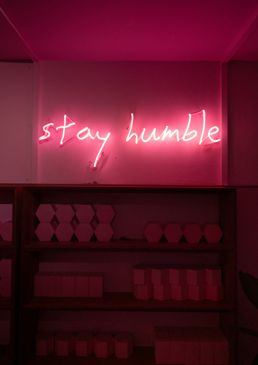 Quadro Quotes Stay humble