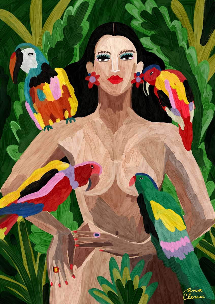 Quadro Reina de La Selva