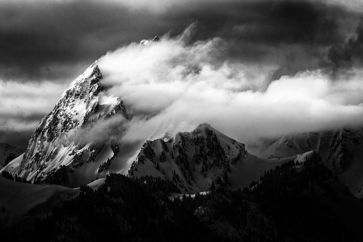 Quadro Rock and Wind By Sebastien Cheminade