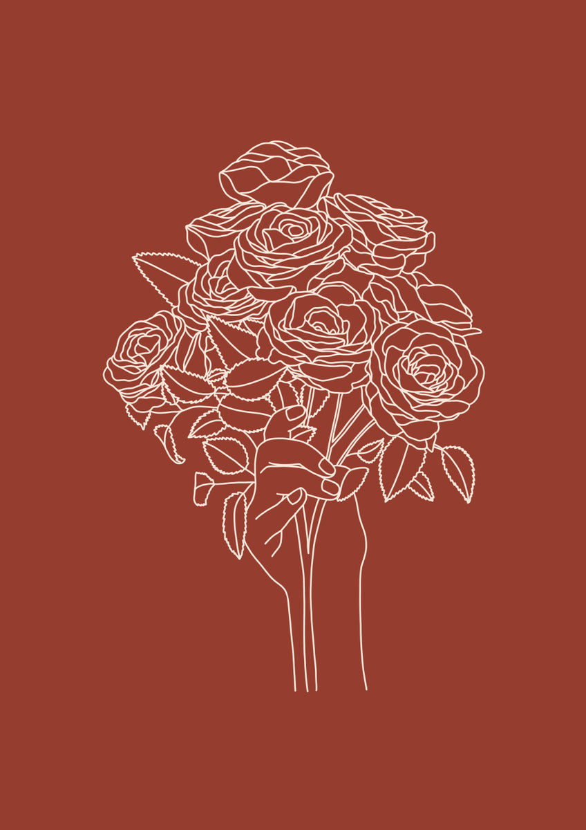 Quadro Rose Bouquet