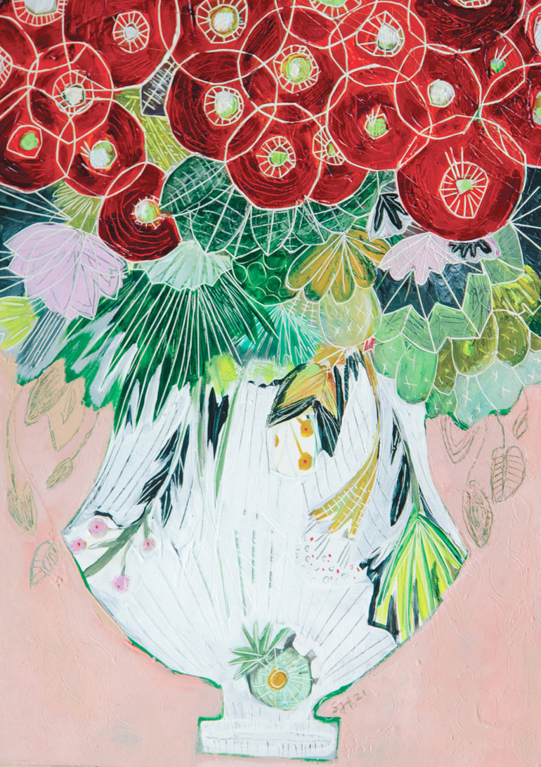 Quadro Scarlet by Sarah Fitzgerald