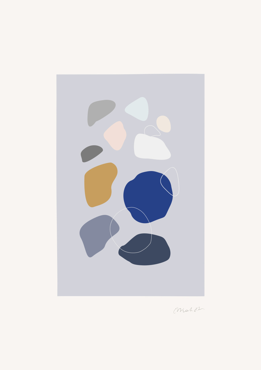 Quadro Seaside Pebbles no. 1