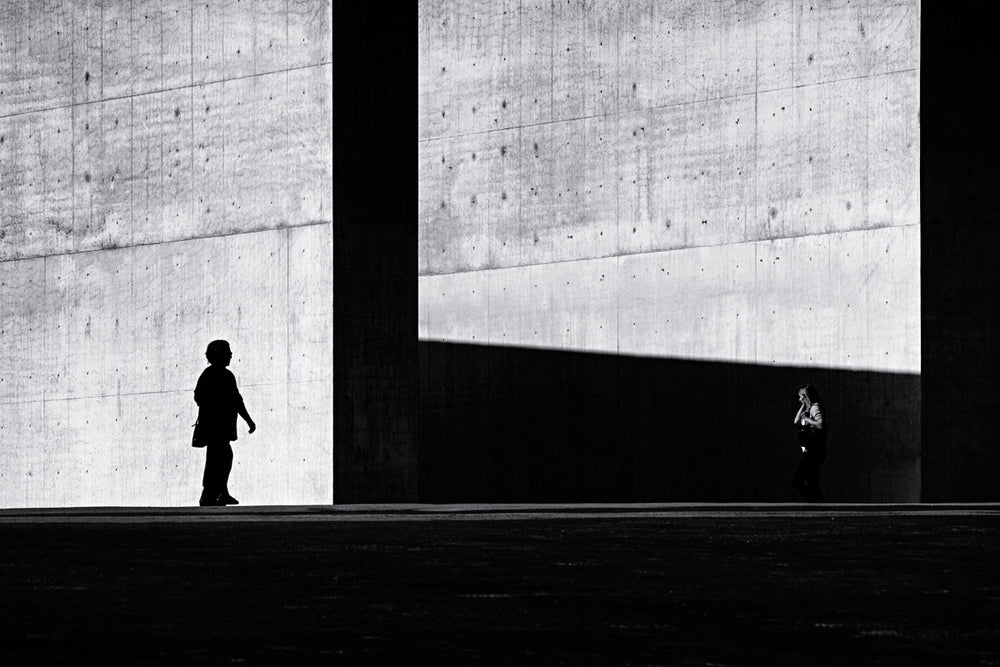 Quadro Stark Concrete Figures by Carlos Costa
