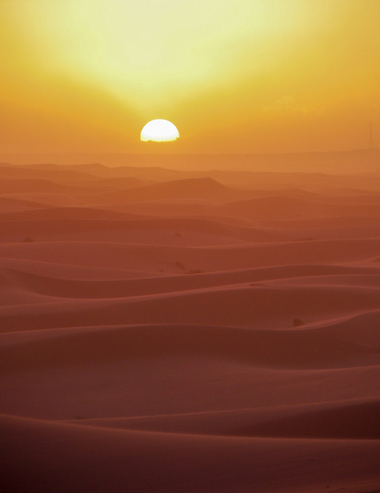 Quadro Sunset Over Dunes By Riosolar
