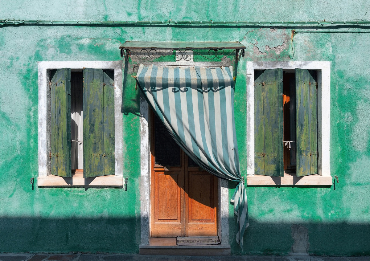 Quadro Symmetries in Burano By Fiorenzo Rondi