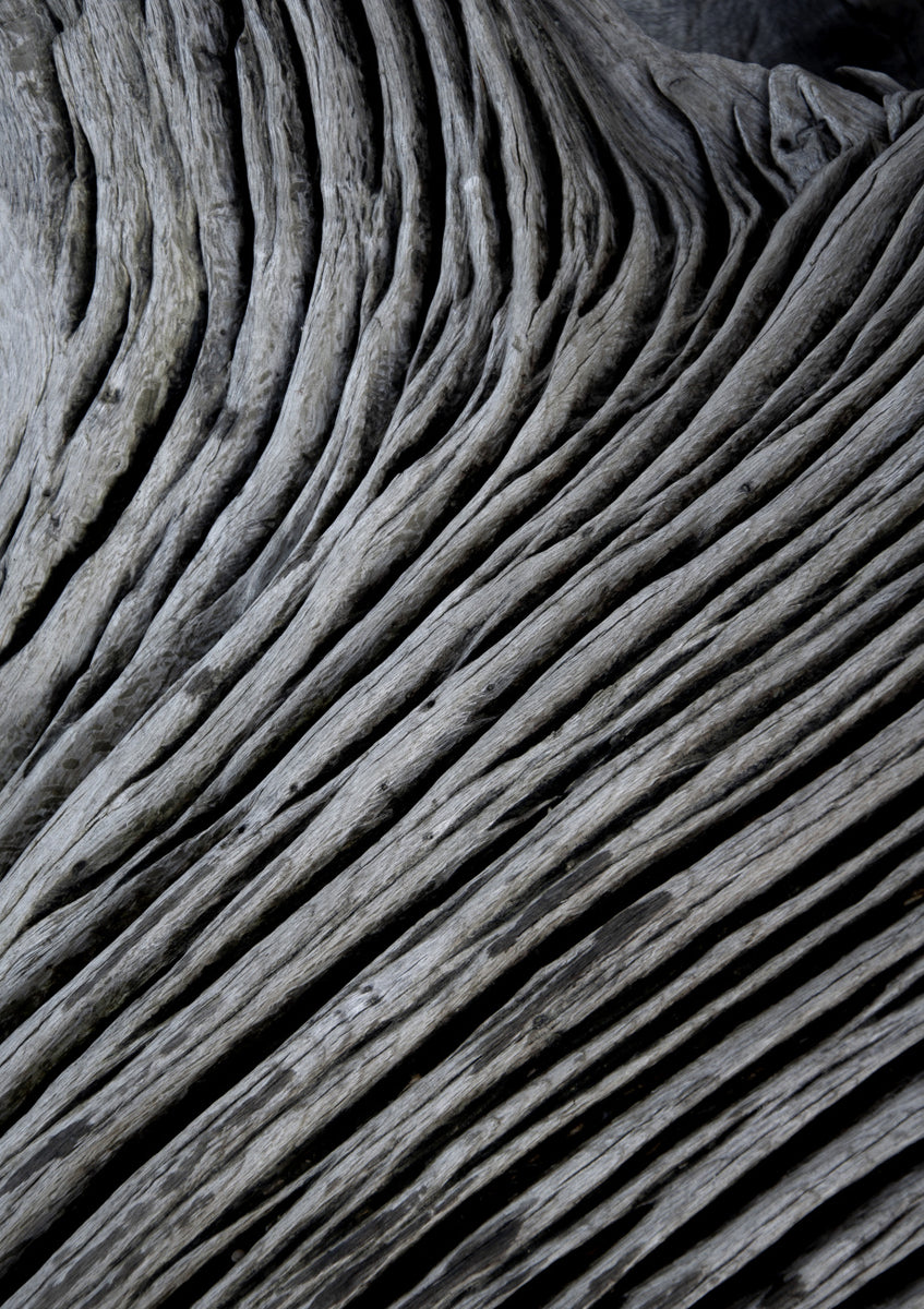 Quadro Textures Wooden Waves and Ocean