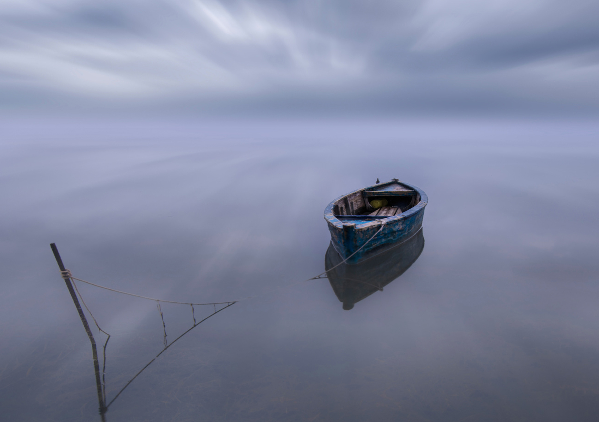 Quadro The Blue Boat