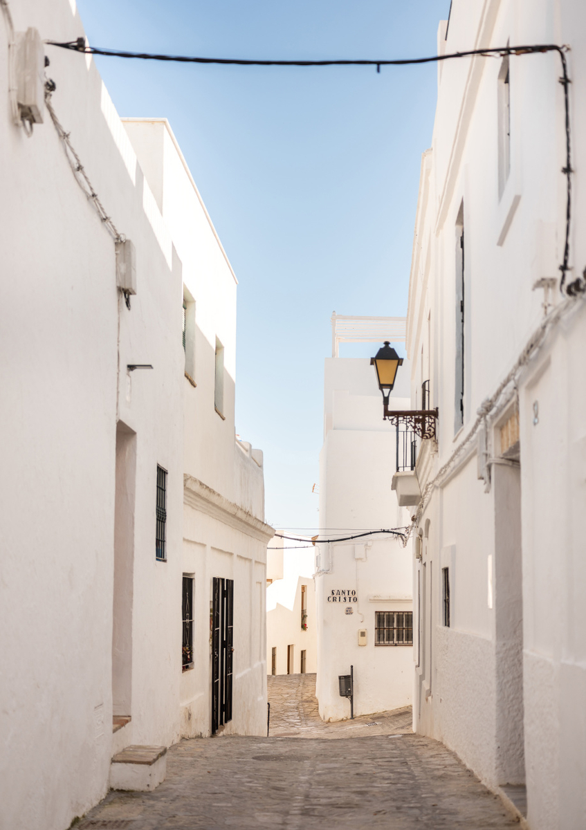 Quadro The White town of Vejer de La Frontera