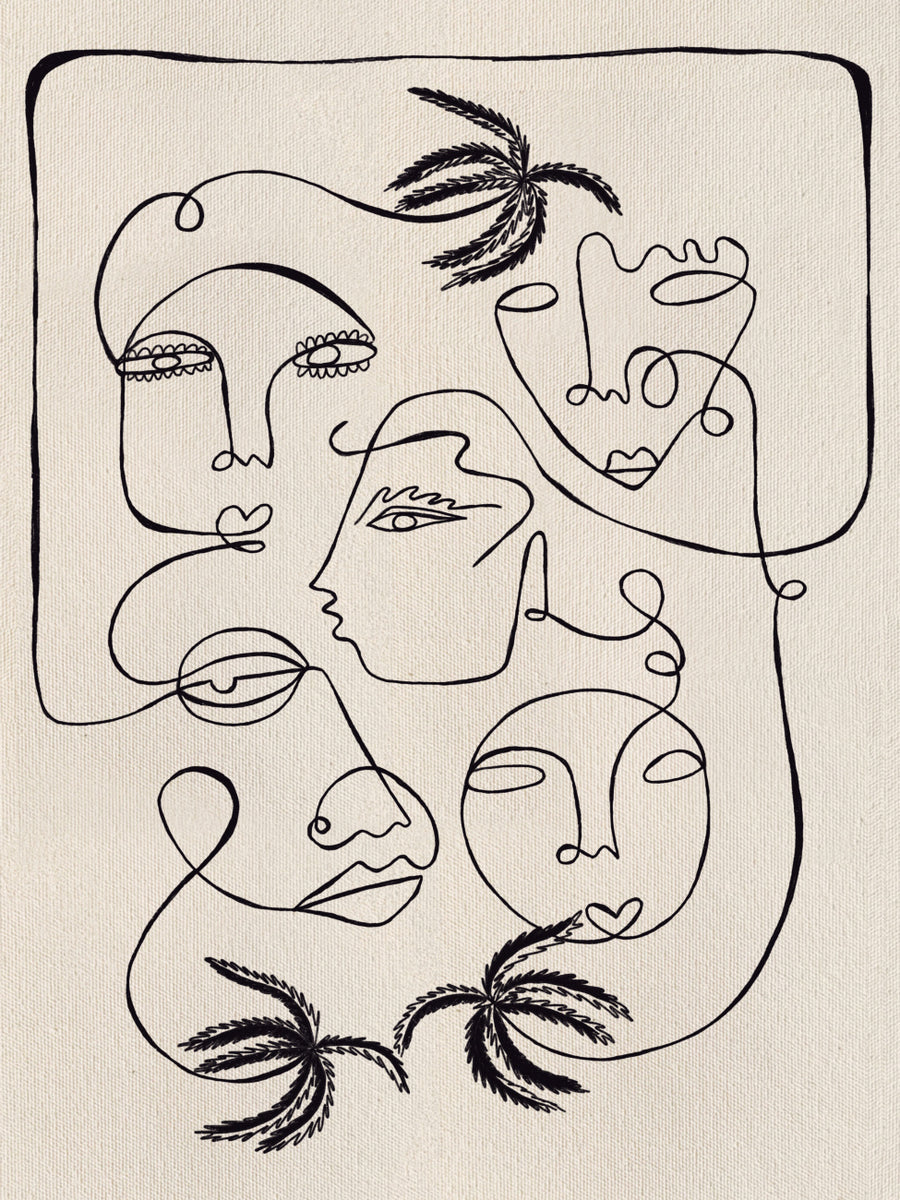 Quadro Tropical Thoughts