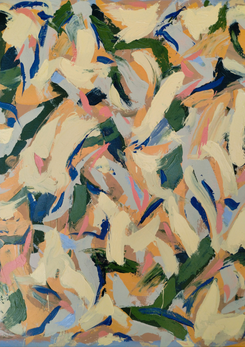 Quadro Untitled 2019 Yellow Green