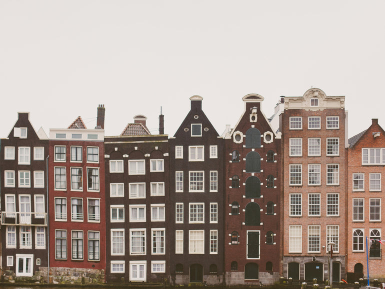 Quadro Sloping houses of Amsterdam