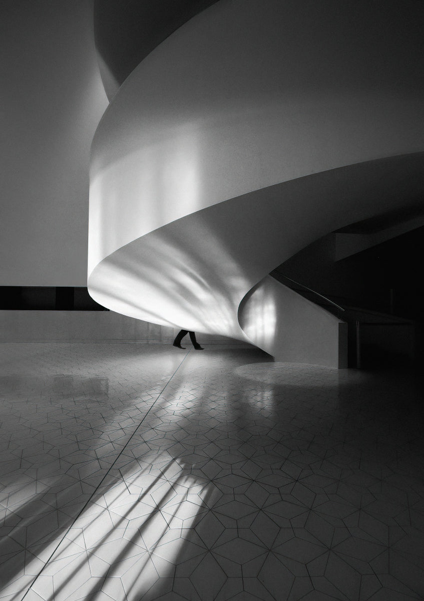 Quadro Architectural Spiral Shadows