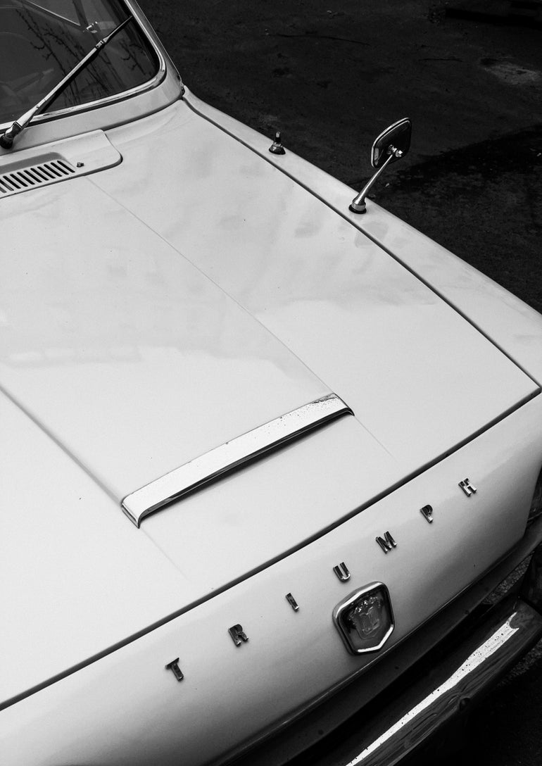 Quadro Vintage Oldtimer Triumph Car I