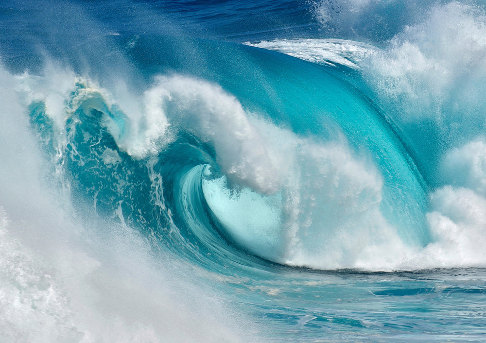 Quadro When the Ocean Turns Into Blue Fire