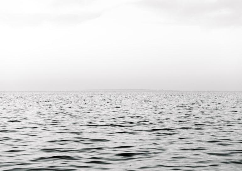 Quadro White Seascape 1