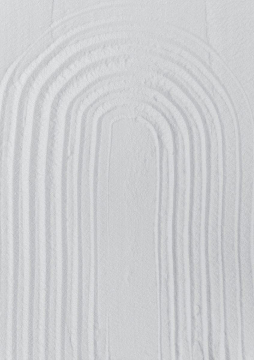 Quadro White Textures 2 Minimal Rainbow