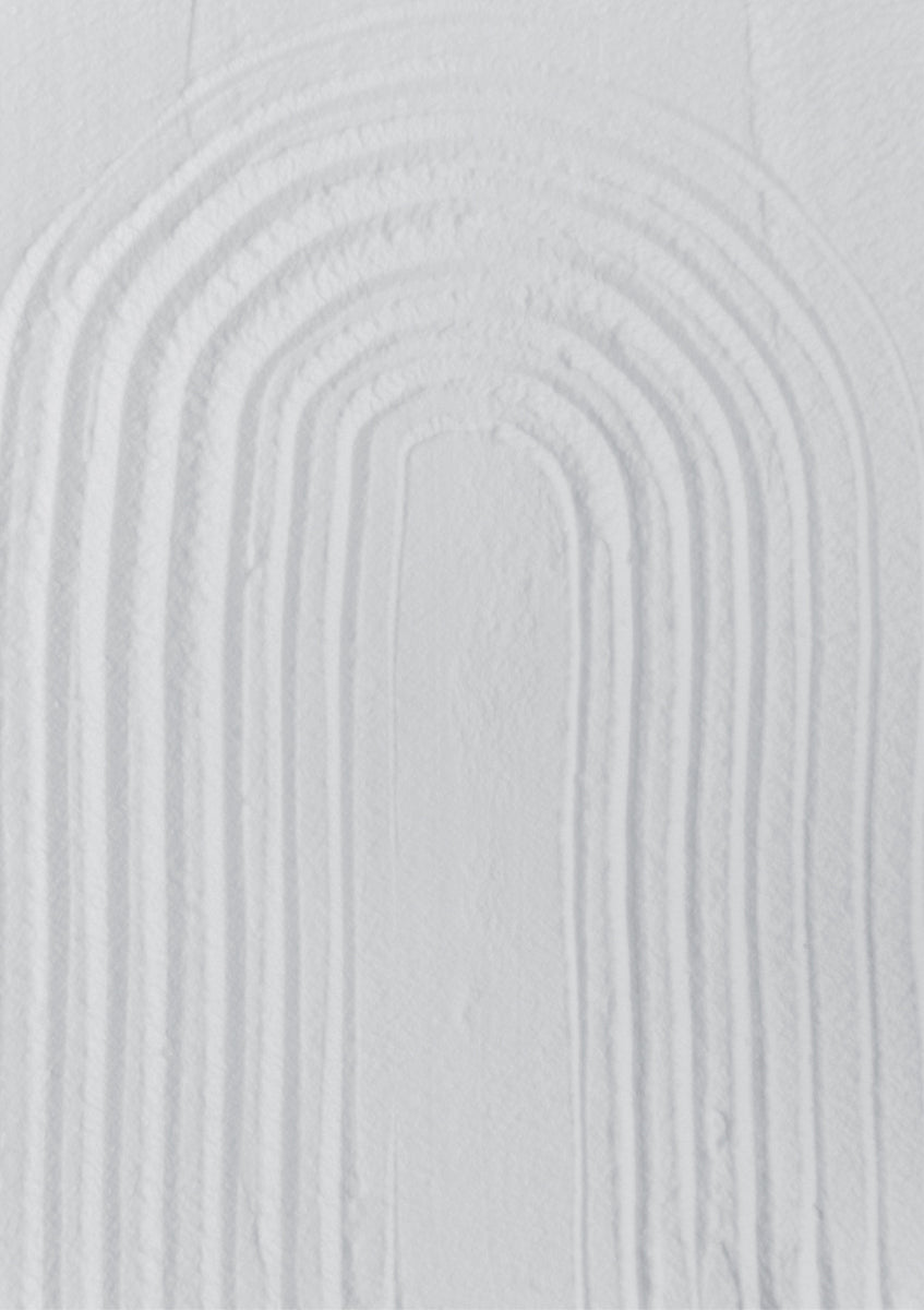 Quadro White Textures 2 Minimal Rainbow