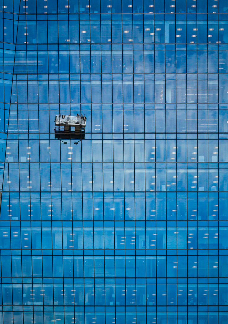 Quadro Window Washing no 9 Color Version by the Learning Curve