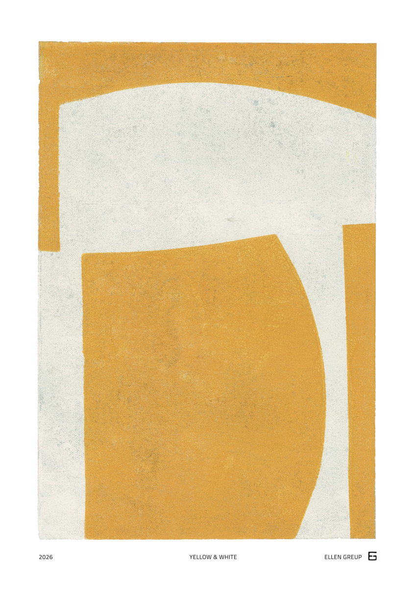 Quadro Yellow a White