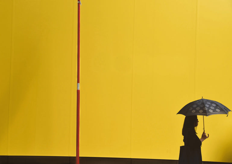 Quadro Yellow, Black, Red