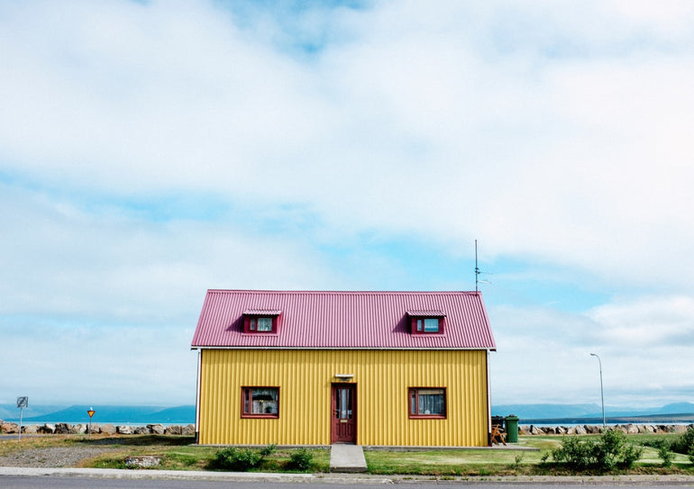 Quadro Yellow House