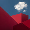 Quadro Red Shapes By Hugo Borges - Obrah | Quadros e Posters para Transformar a Parede