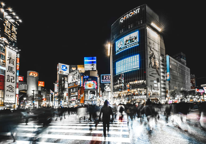 Quadro Shibuya Crossing By Carmine Chiriaco - Obrah | Quadros e Posters para Transformar a Parede