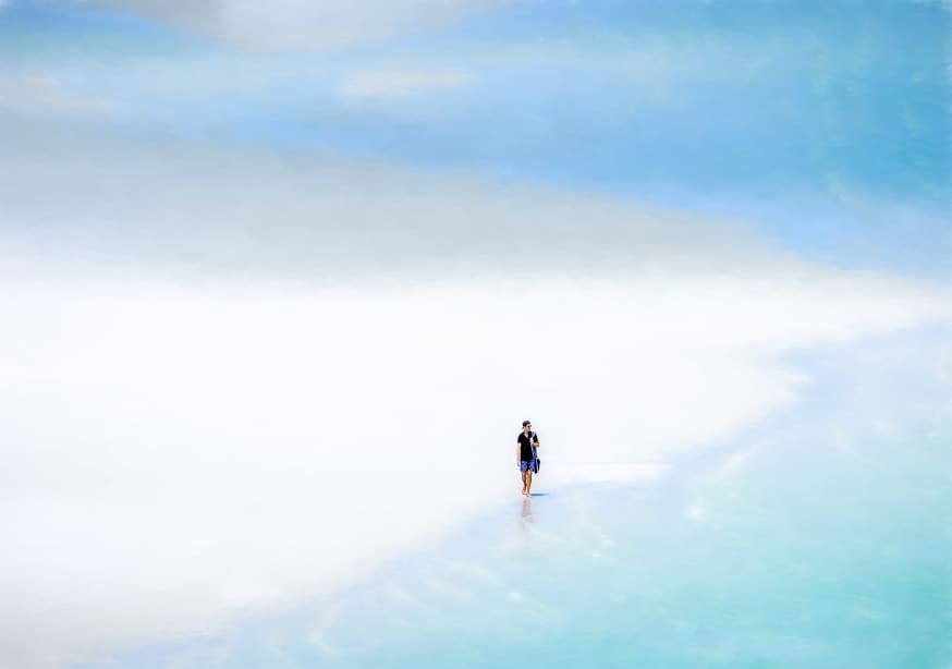 Quadro On a Cloud By Michel Groleau