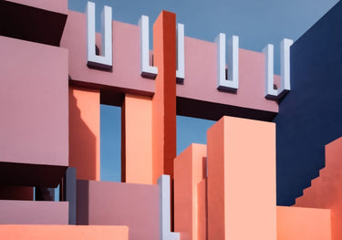 Quadro Muralla Roja #8 By Linda Wride