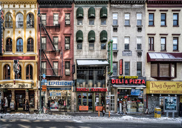 Quadro A Cold Day in Ny By Peter Pfeiffer